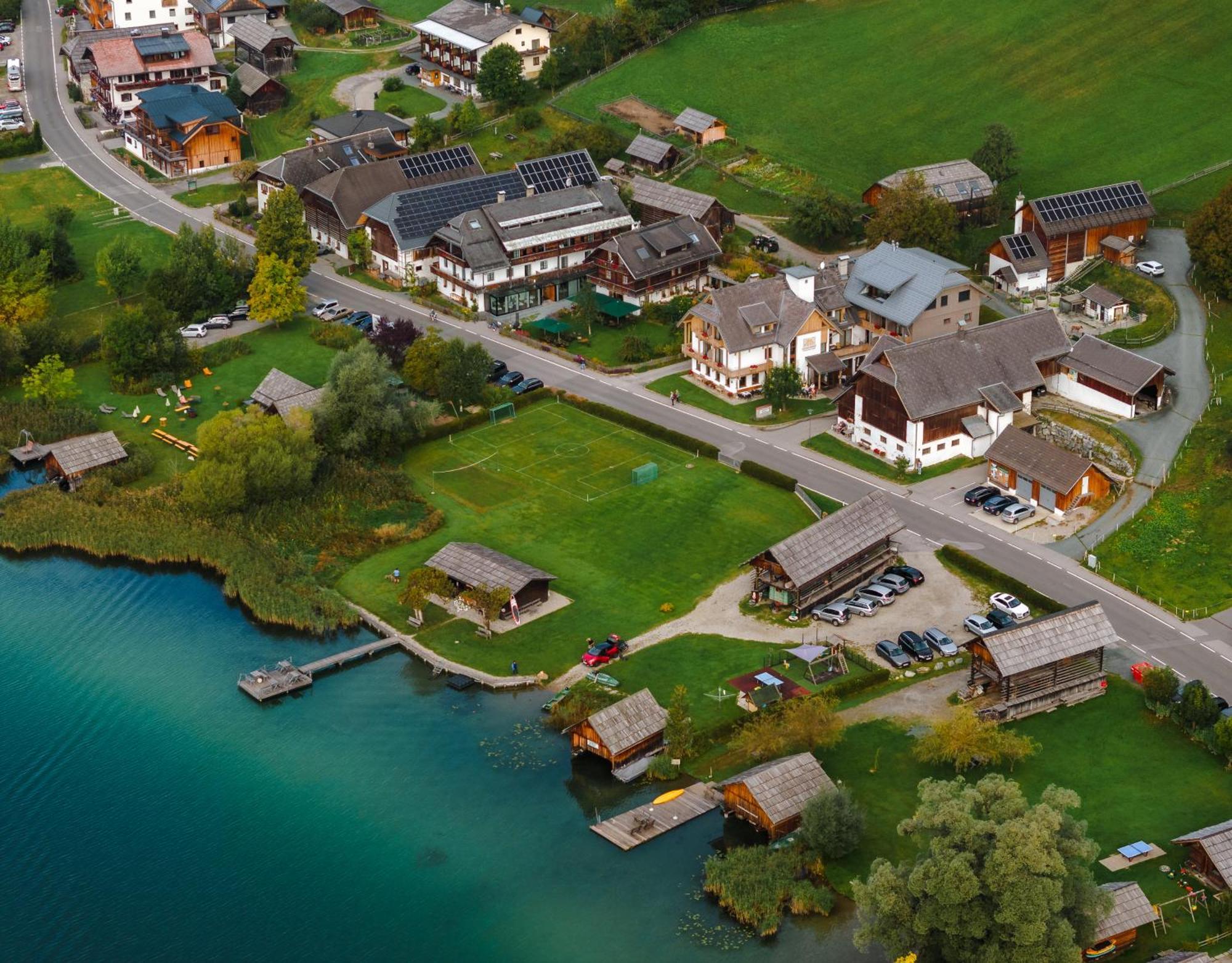 Hotel Stampferhof à Weissensee Extérieur photo