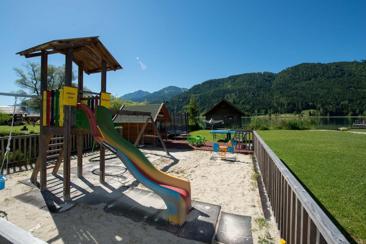 Hotel Stampferhof à Weissensee Extérieur photo